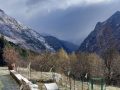 La mattina dopo una nevicata in Val Raccolana